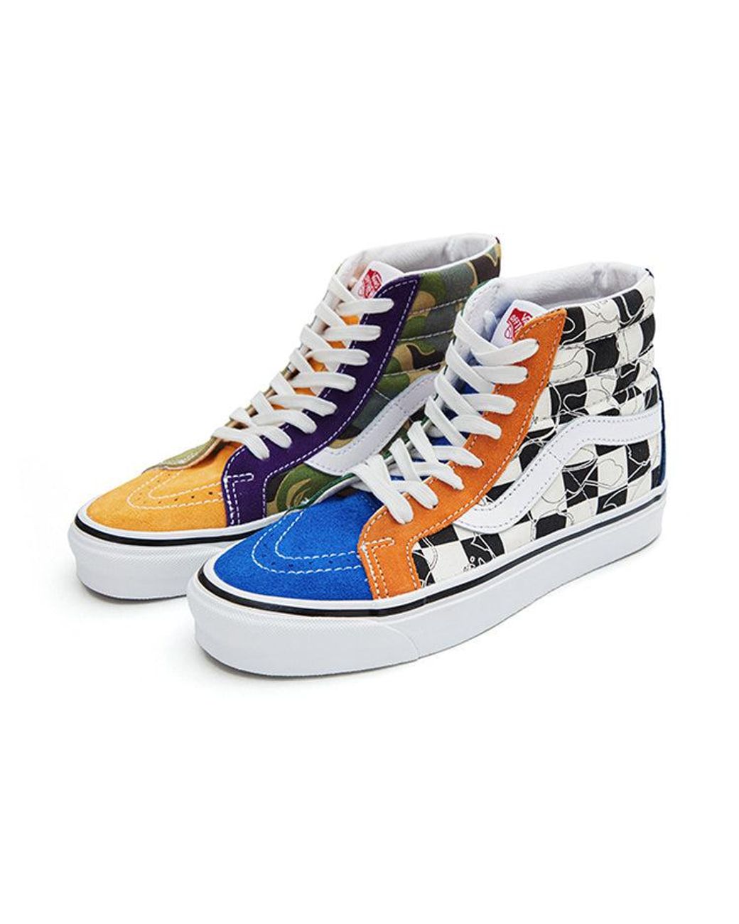Vans Green Bape X Sk8-Hi 36 Dx 'Multi Camo' for men
