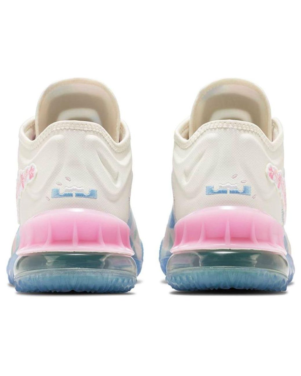 Nike Blue X Atmos Lebron 18 Low 'Sakura' for men
