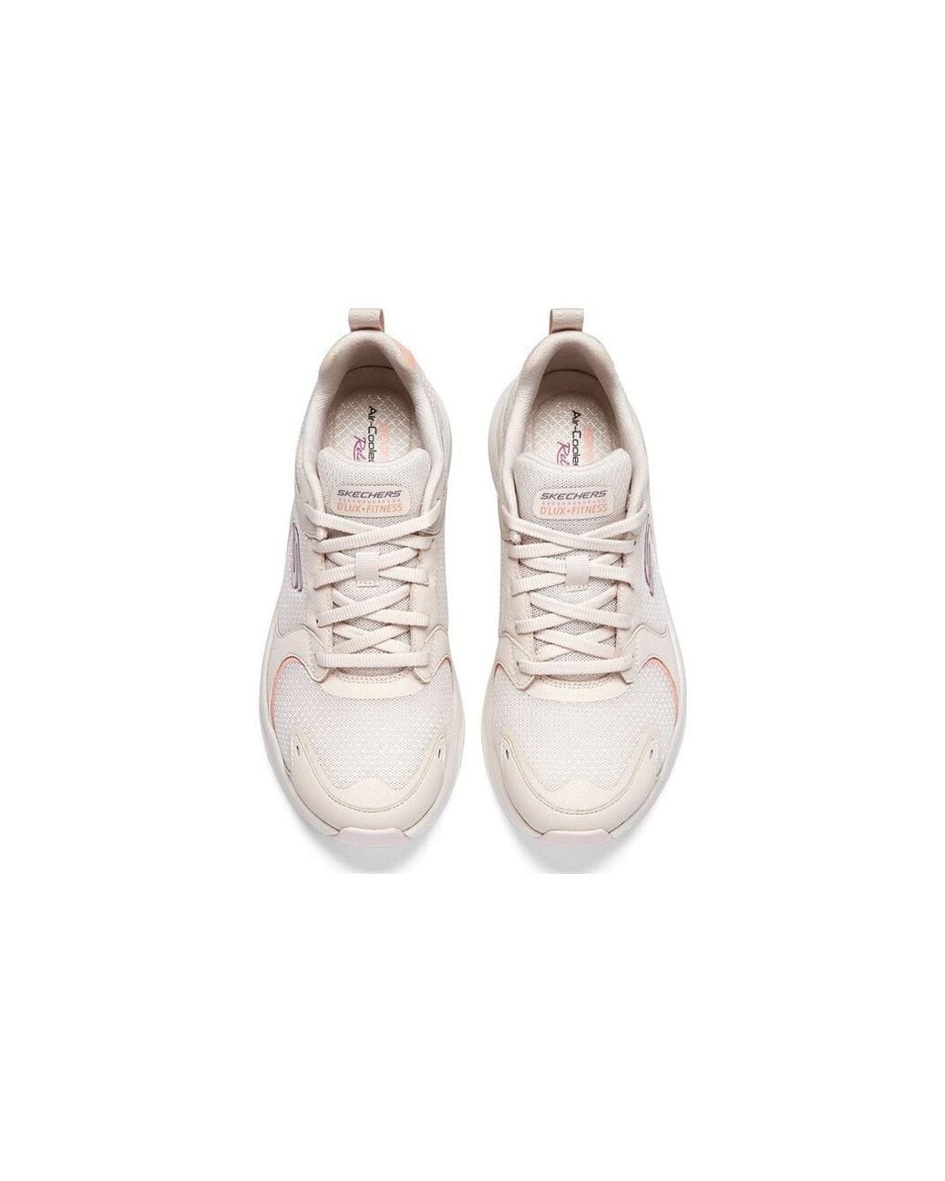 Skechers White (Wmns) D'Lux Fitness