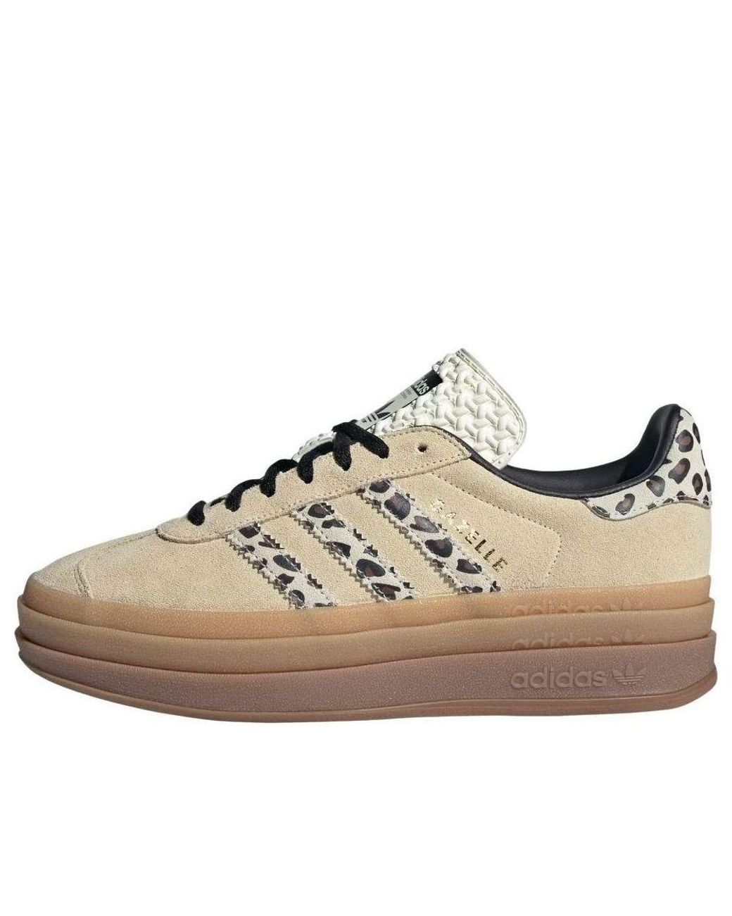 adidas (Wmns) Gazelle Bold 'Cream Leopard' in Natural | Lyst