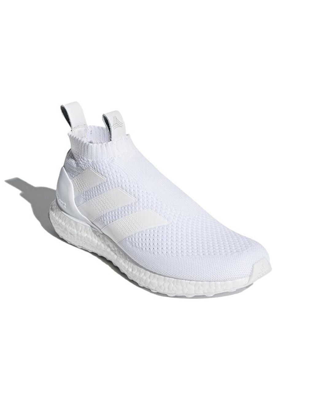 adidas Ace 16+ Purecontrol Ultraboost 'Triple' in White for Men