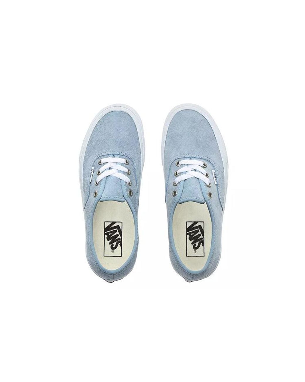 Vans Blue Authentic 'Pig Suede for men