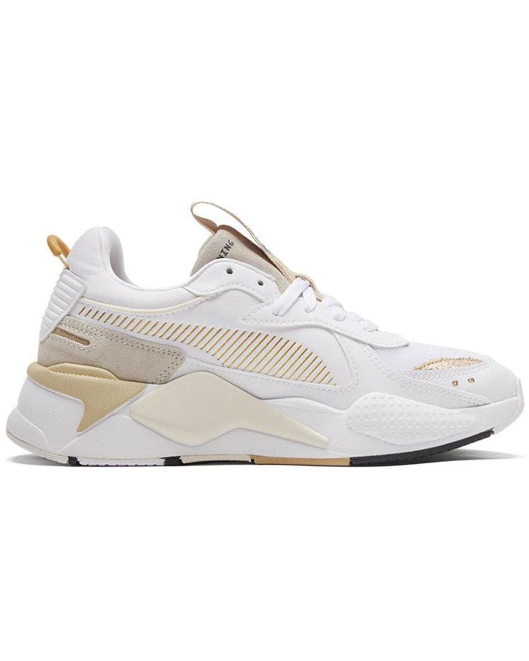 PUMA White (Wmns) Rs-X 'Mono Metal