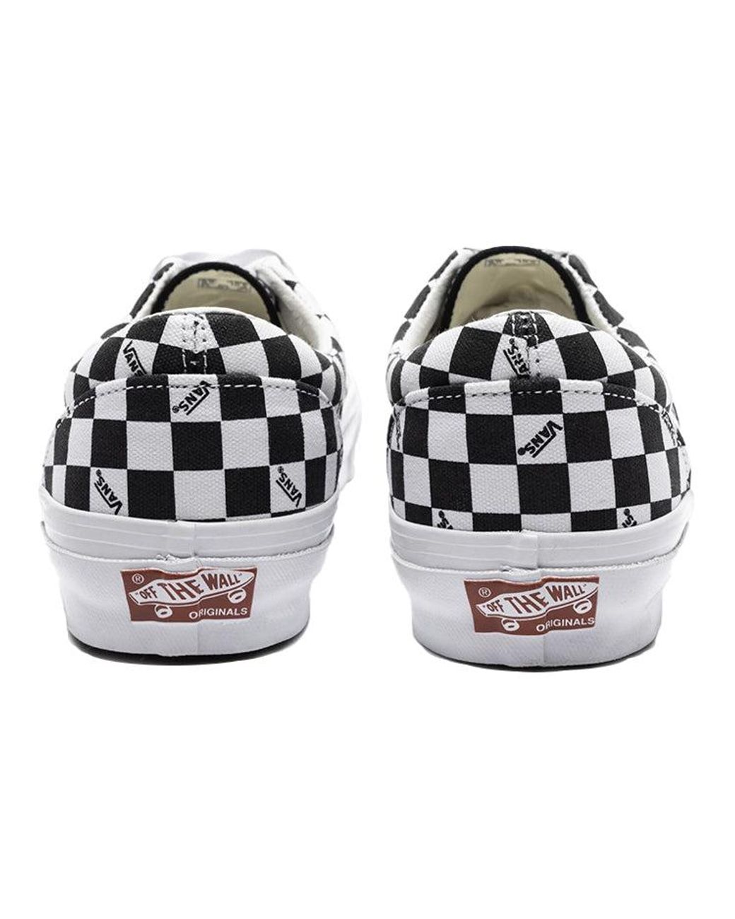 Vans White Og Era Lx 'Checkerboard Logo for men