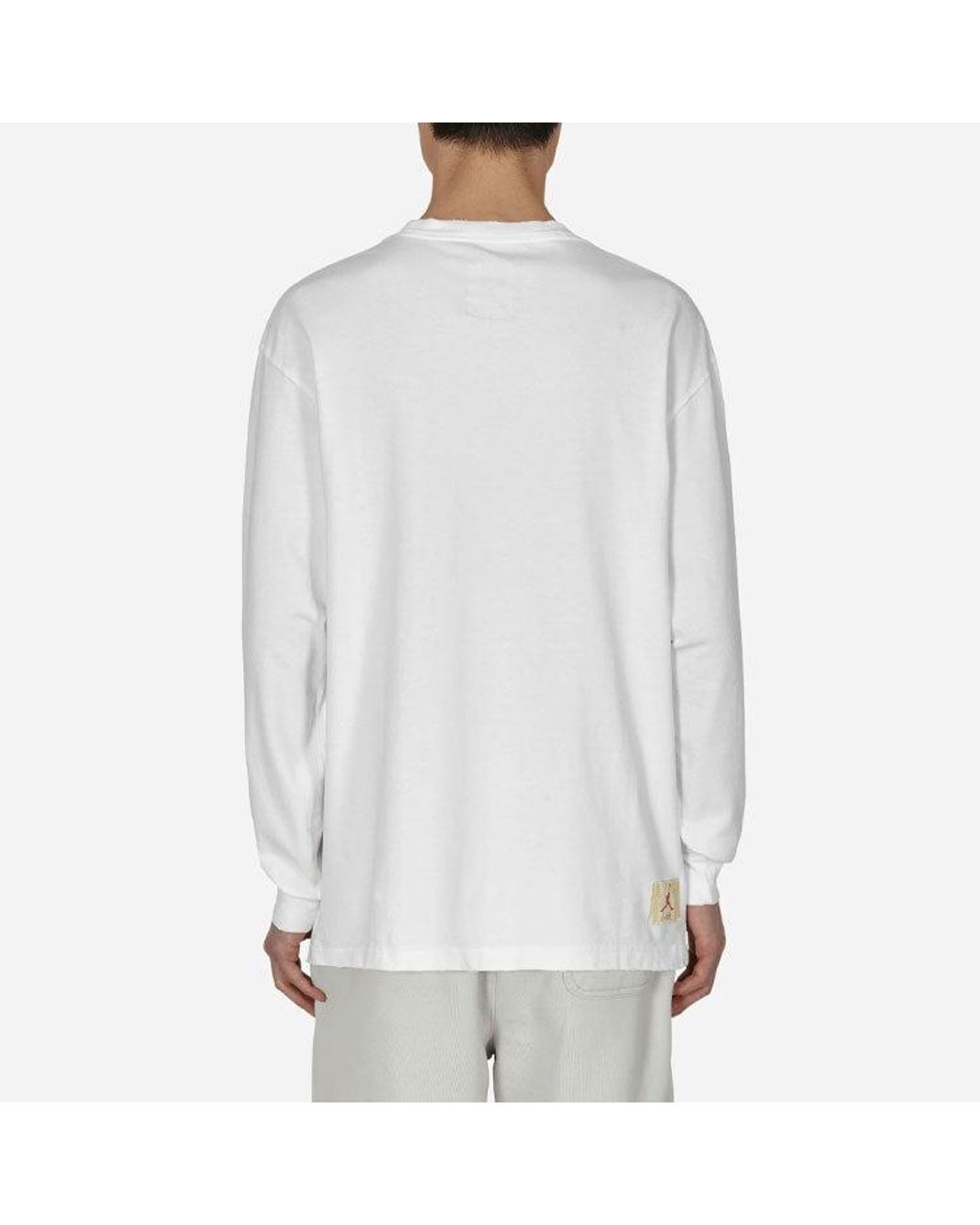 Nike White X Union Crossover Round Neck Pullover for men
