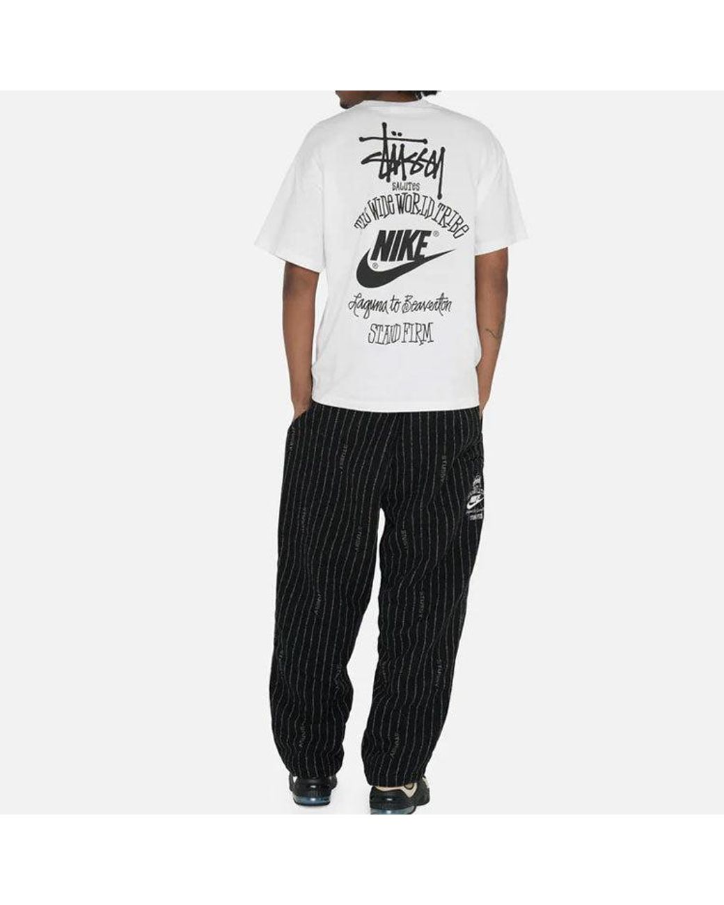 Nike Black X Stussy Joggers Asia Sizing for men