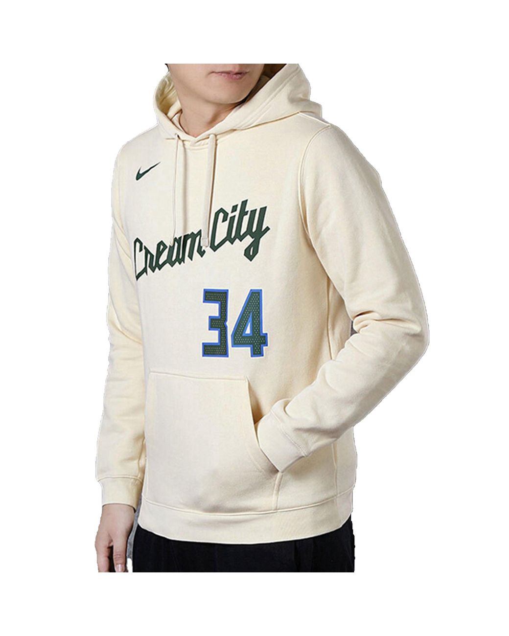 Nike White Nba Milwaukee Bucks Cat for men