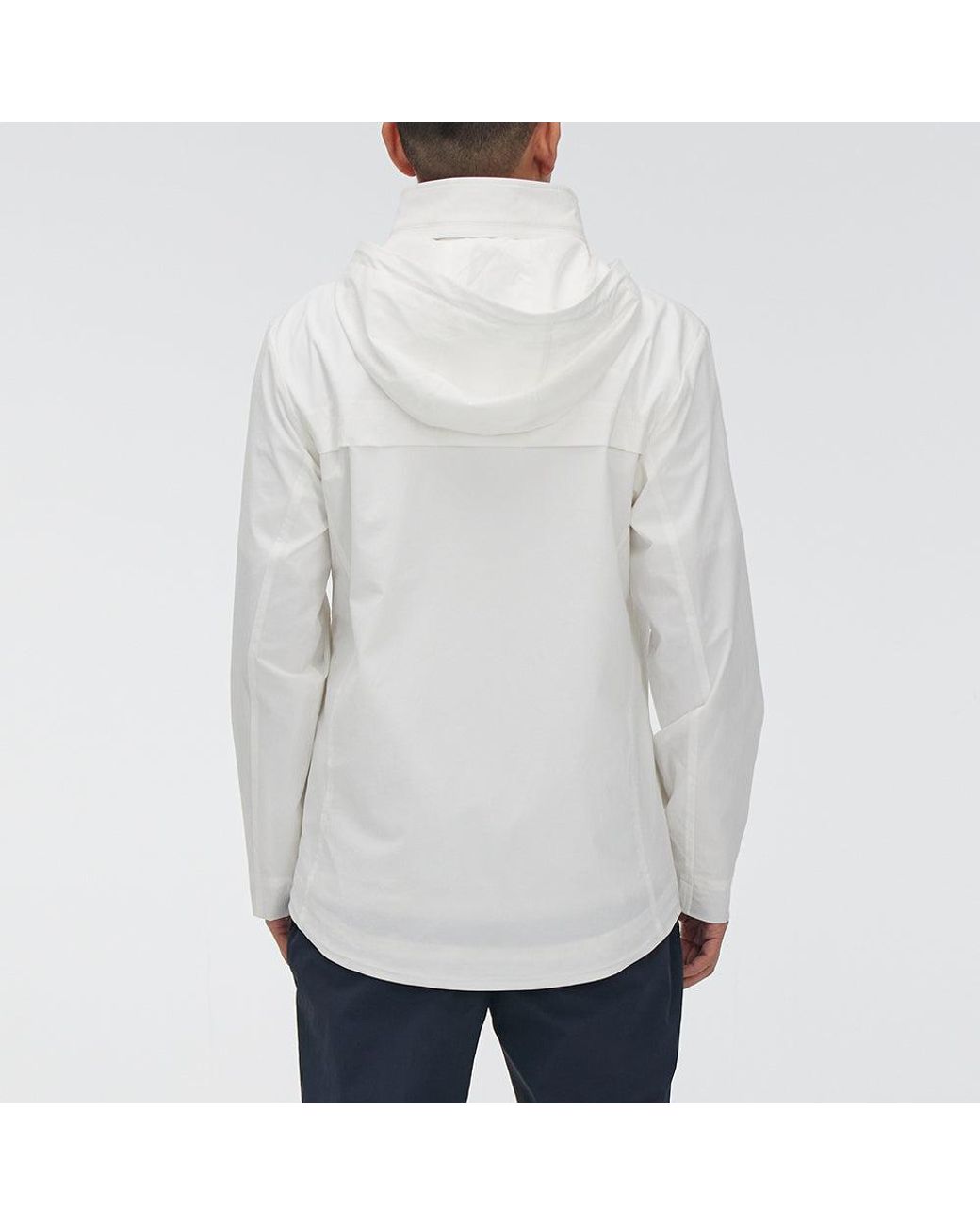 Under Armour White Training Shuttle Hooded Jacket for men