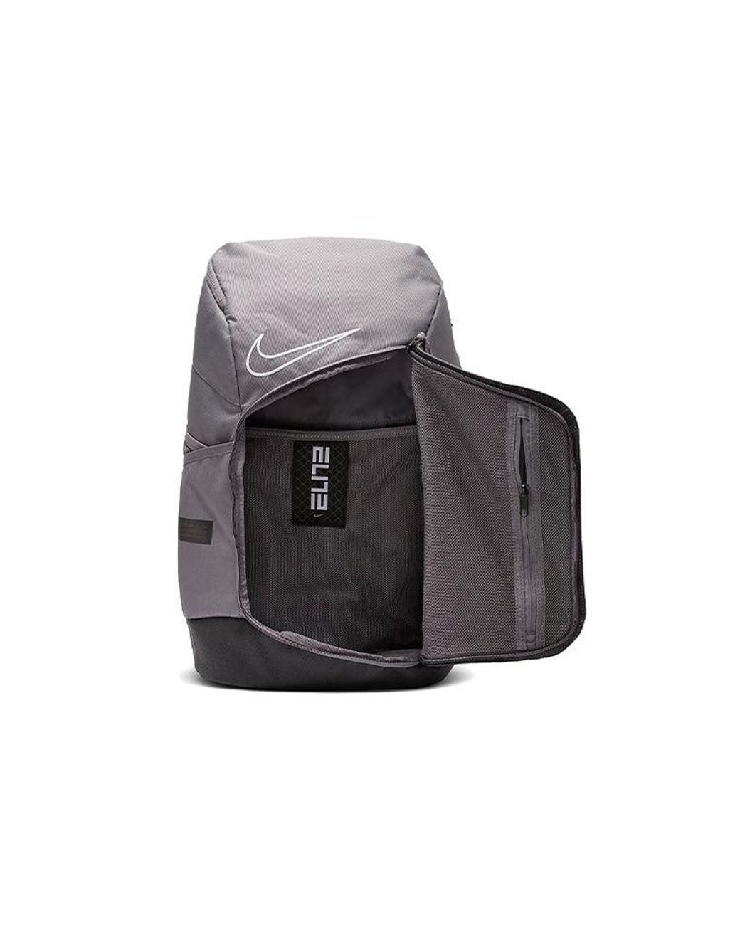 Nike Elite Pro Basketball Schoolbag Backpack in Gray | Lyst