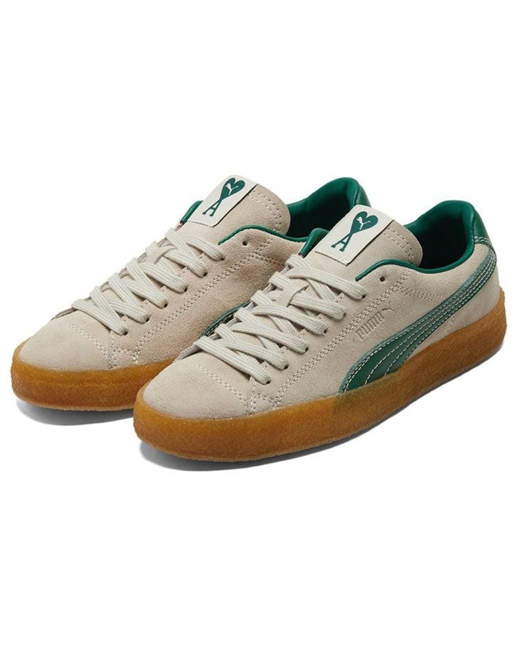 PUMA Green Ami X Suede Crepe 'Pristine' for men