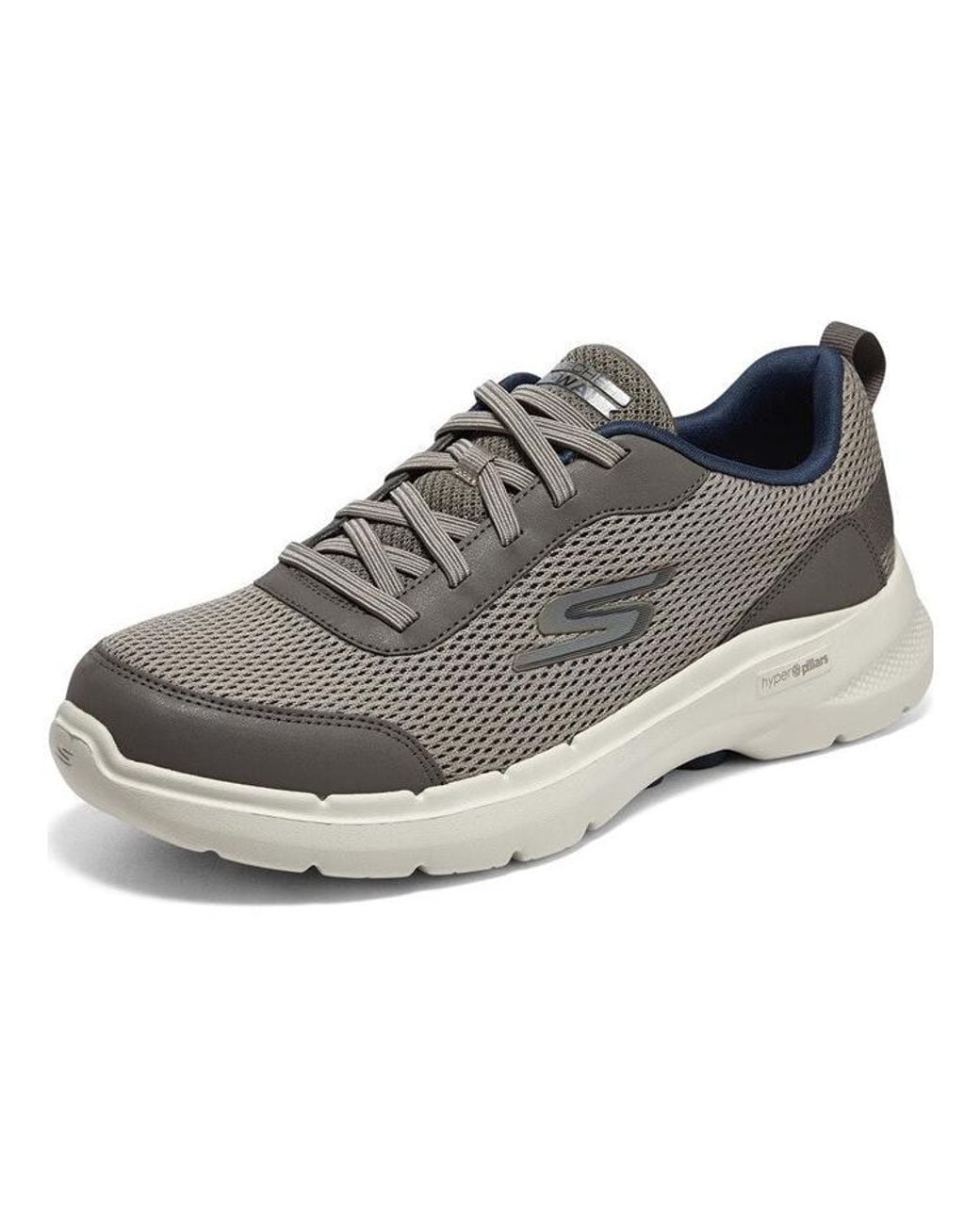 Skechers Gray Go Walk 6 Khaki' for men