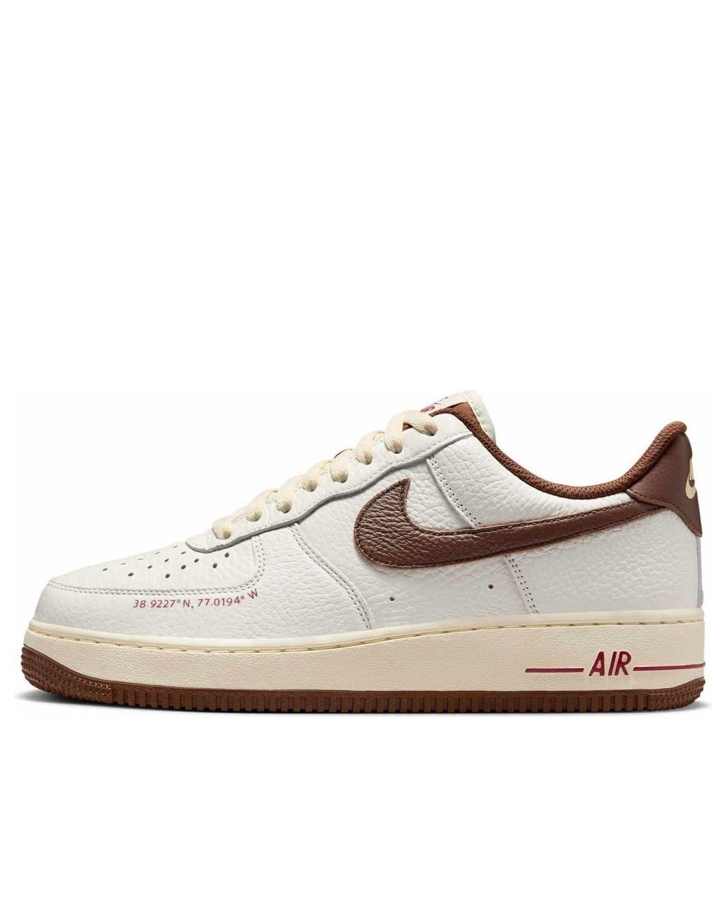 white and brown air force