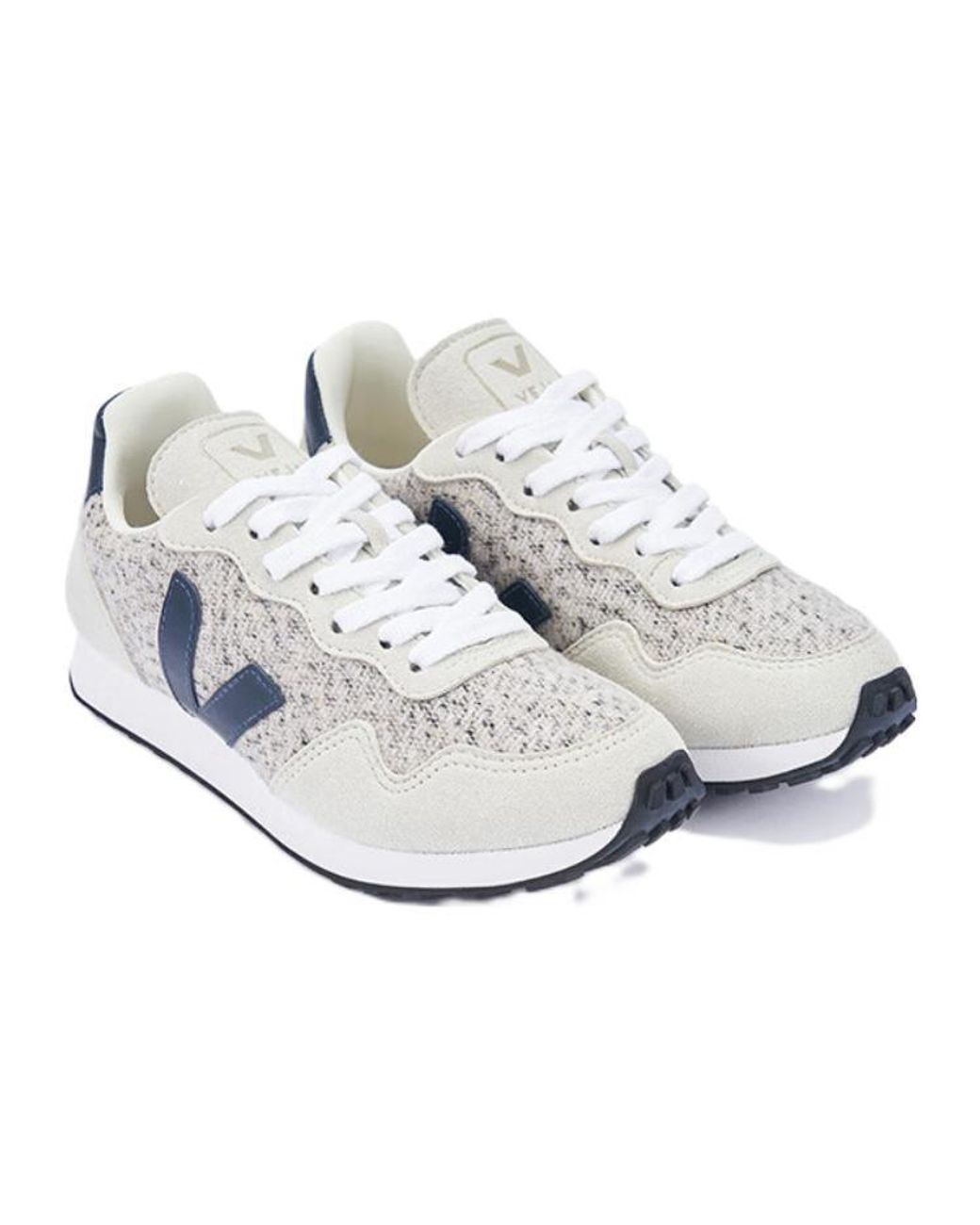 Veja White Sdu Alveomesh Flannel 'Snow Nautico'