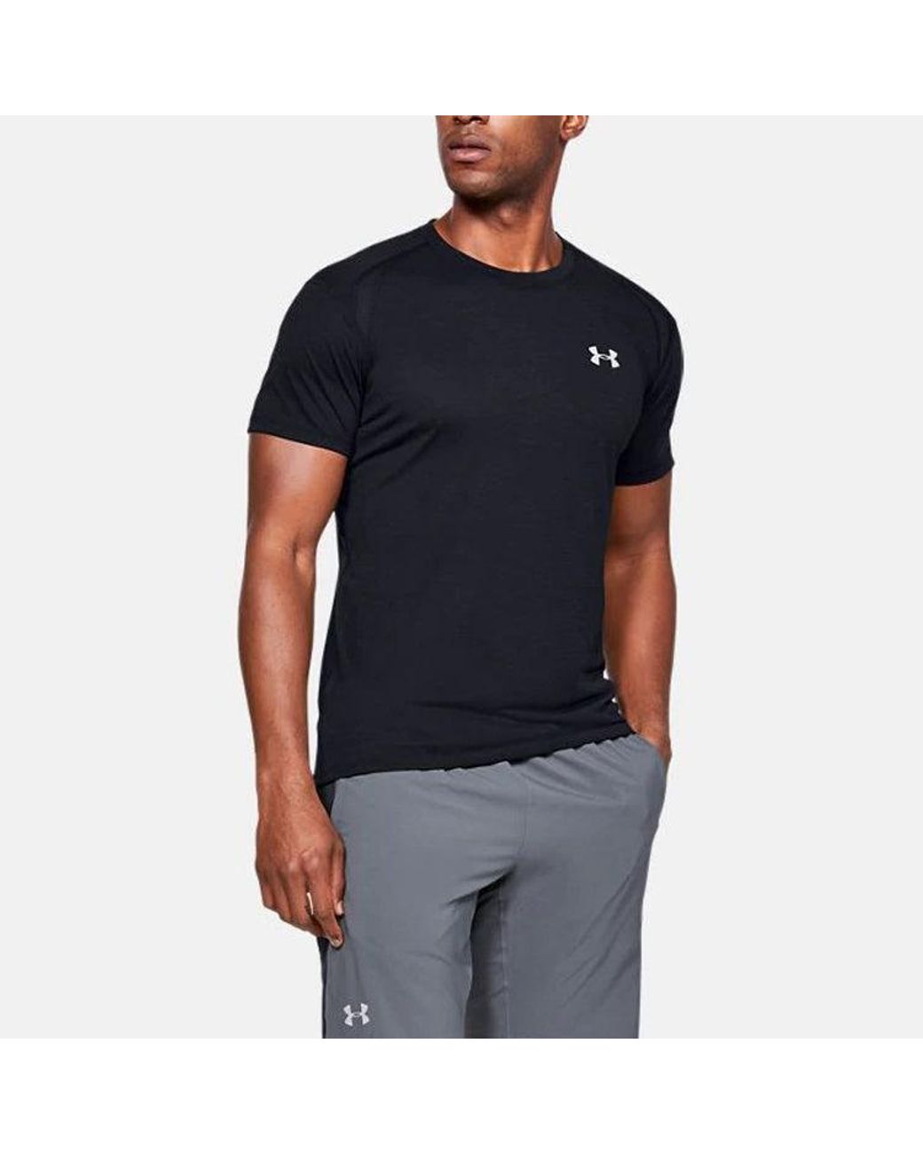 Under Armour Blue Streaker Series Running Sports Short Sleeve for men