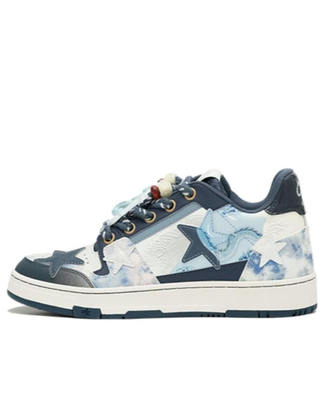 KAALIXTO Blue Skateboarding Low 'Azure Dragon' for men