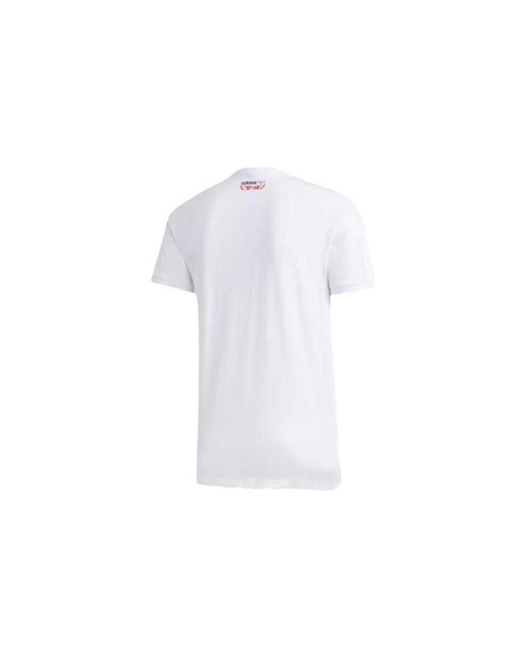 Adidas White Neo Gk Tee4 Round Neck T-Shirt for men