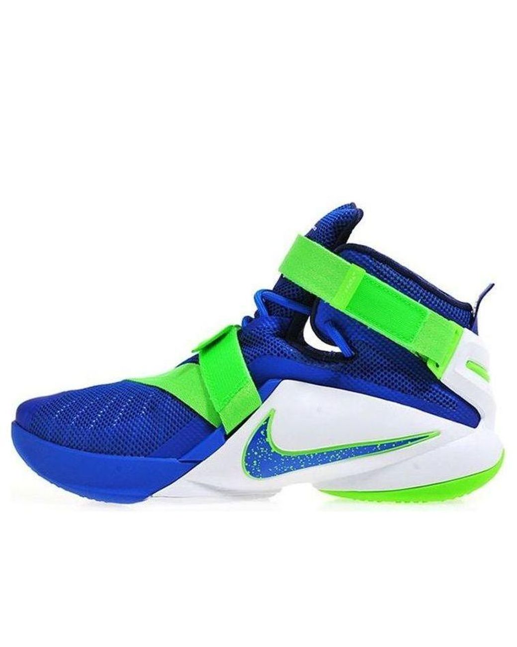 lebron james lime green shoes
