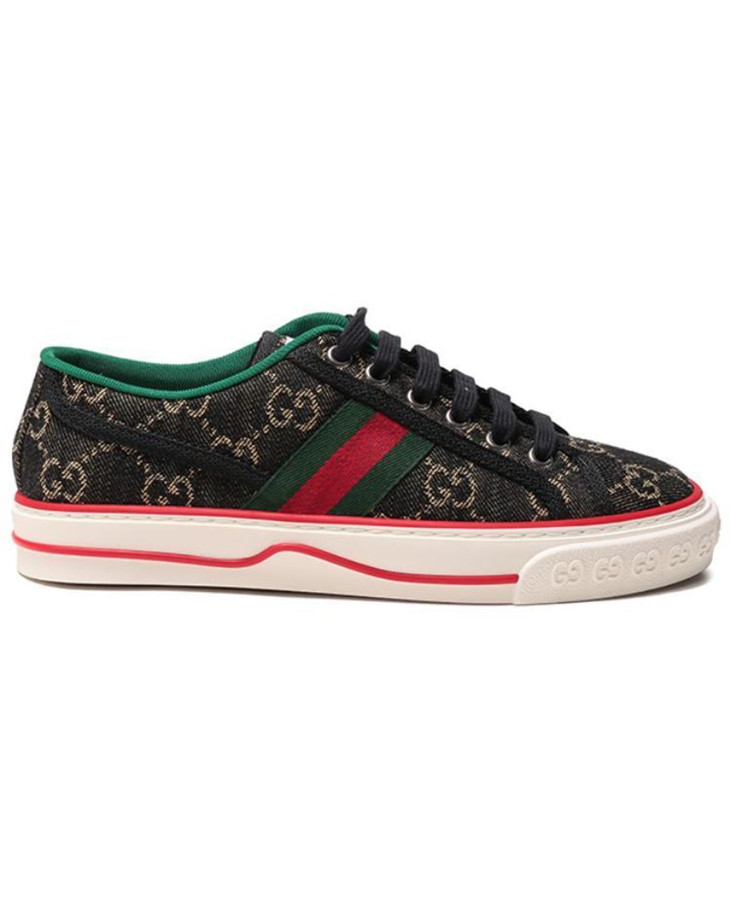 Gucci Red (Wmns) Tennis 1977 Gg Logo Multi'
