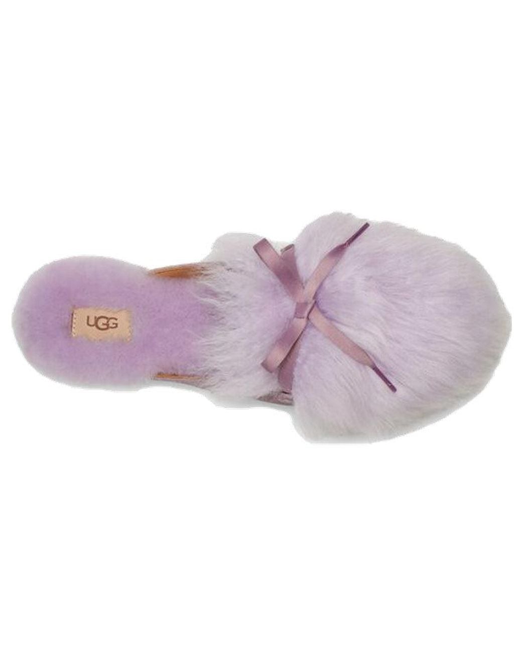 Ugg Purple (Wmns) Shaine Fluff Lightweight Cozy Flat Plush Slipper