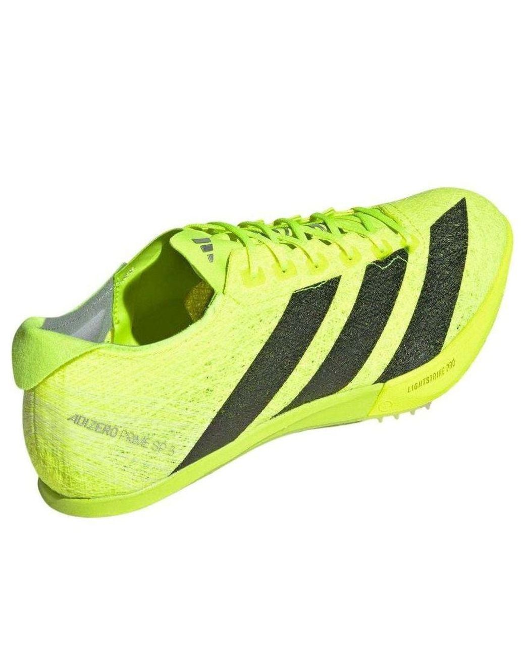 Adidas Yellow Adizero Prime Sp 3 Strung 'Lucid Lemon' for men