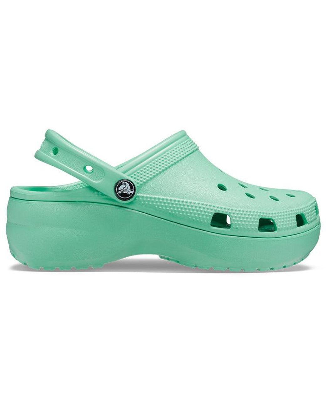 CROCSTM Green Classic Platform Clog