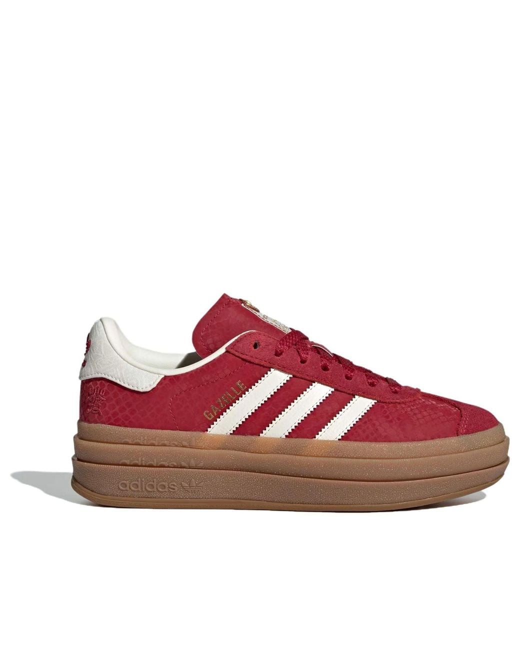 adidas (Wmns) Gazelle Bold 'Year Of The Snake' in Red | Lyst