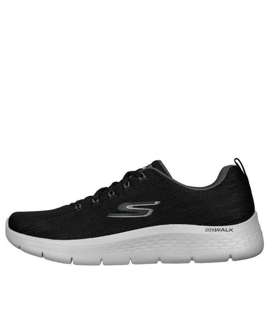 Skechers Black Go Walk Flex Lace Up for men