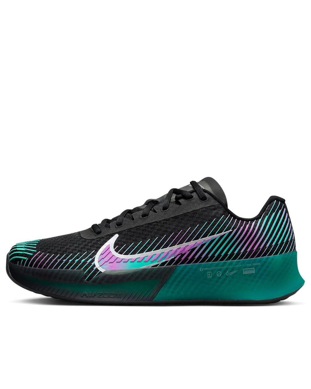 Nike Blue Court Air Zoom Vapor Attack Prm Deep Jungle' for men
