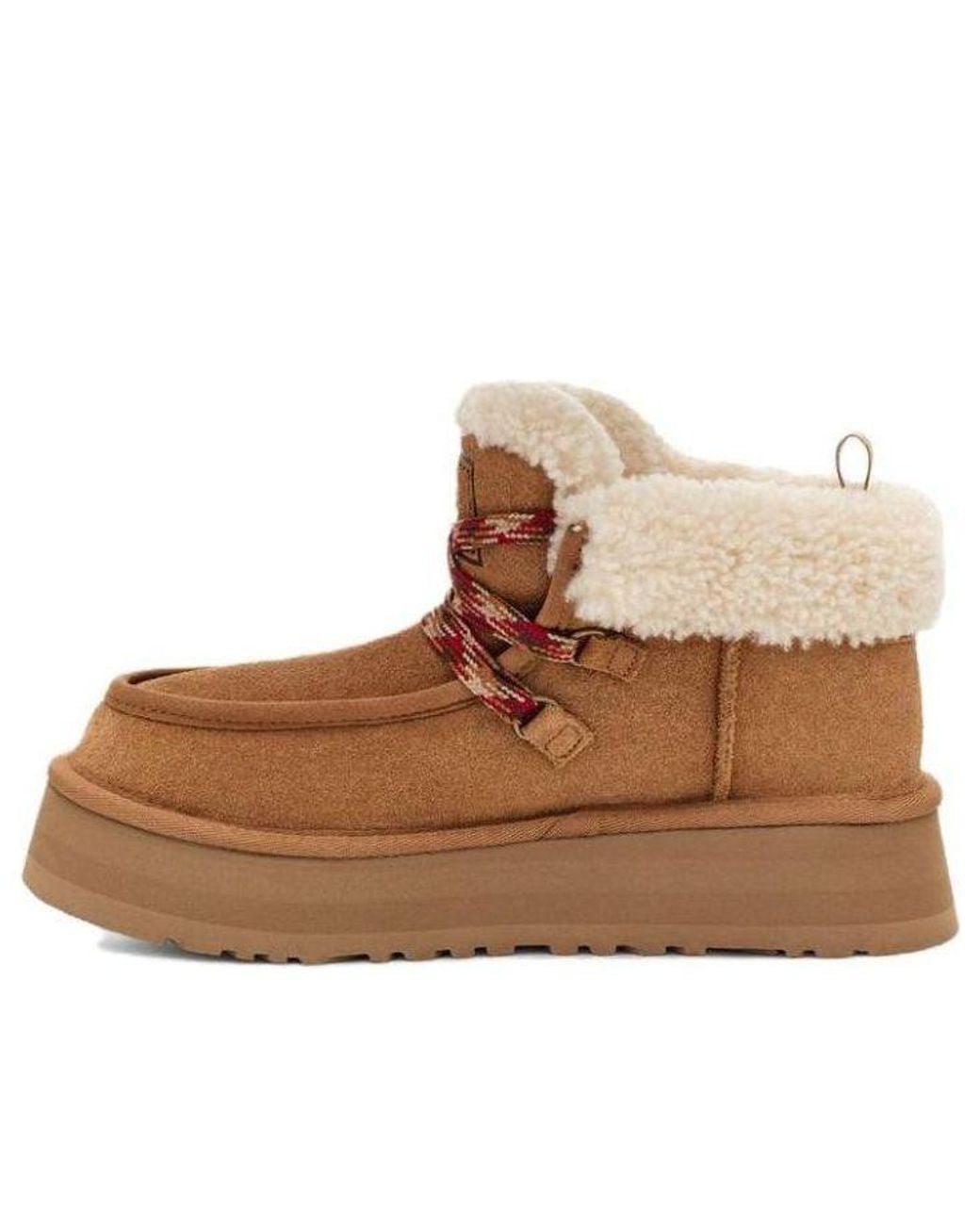 Ugg Brown (Wmns) Funkarra Cabin Cuff Boot 'Chestnut'