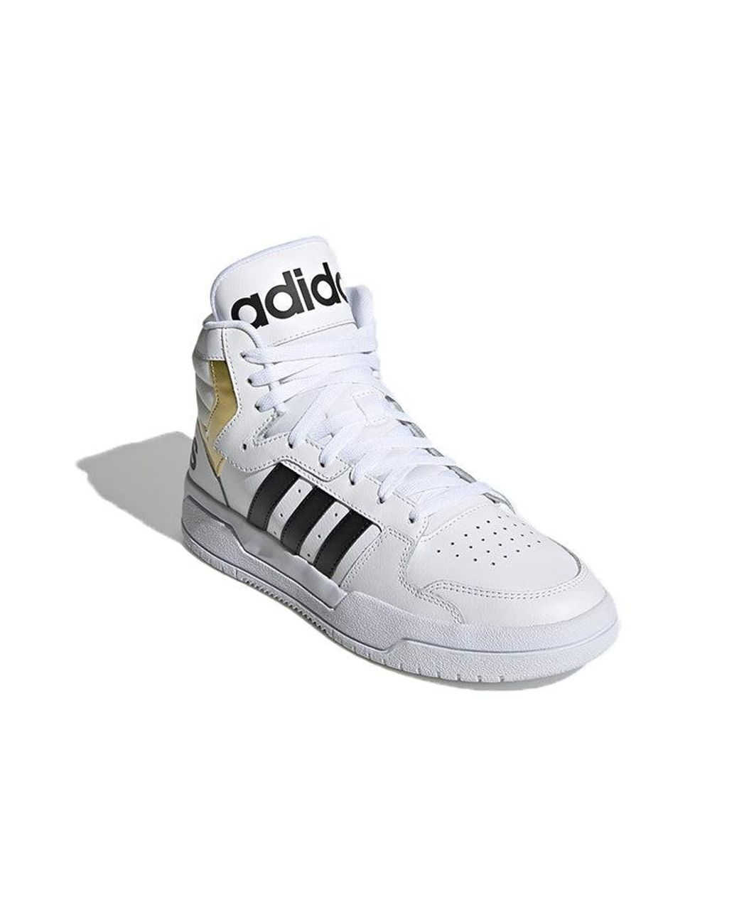 Adidas White Entrap Mid Metallic' for men