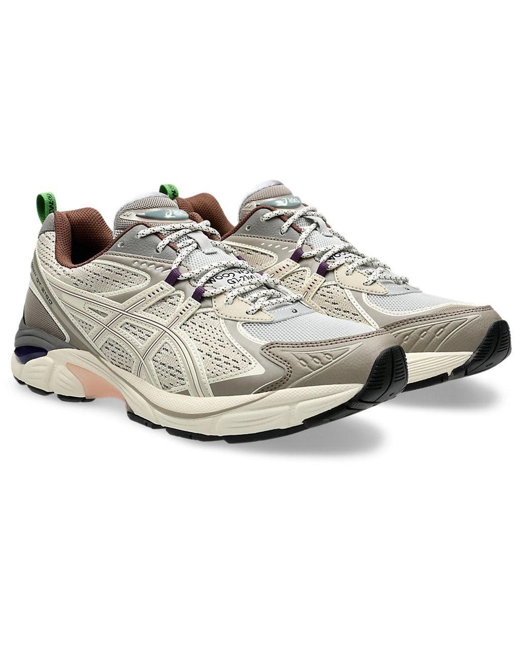 Asics White Wood Wood Gt-2160 Sneakers Cream / Oatmeal for men
