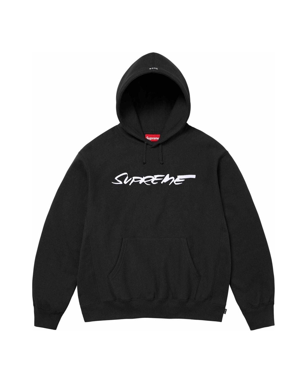 Supreme Black Futura Hooded Sweatshirt for men