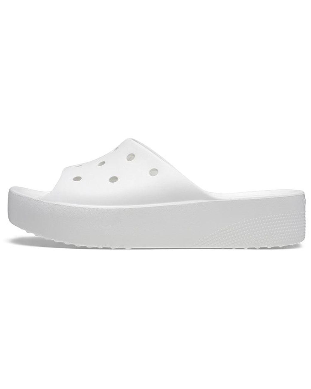 CROCSTM White (Wmns) Classic Platform Sandals