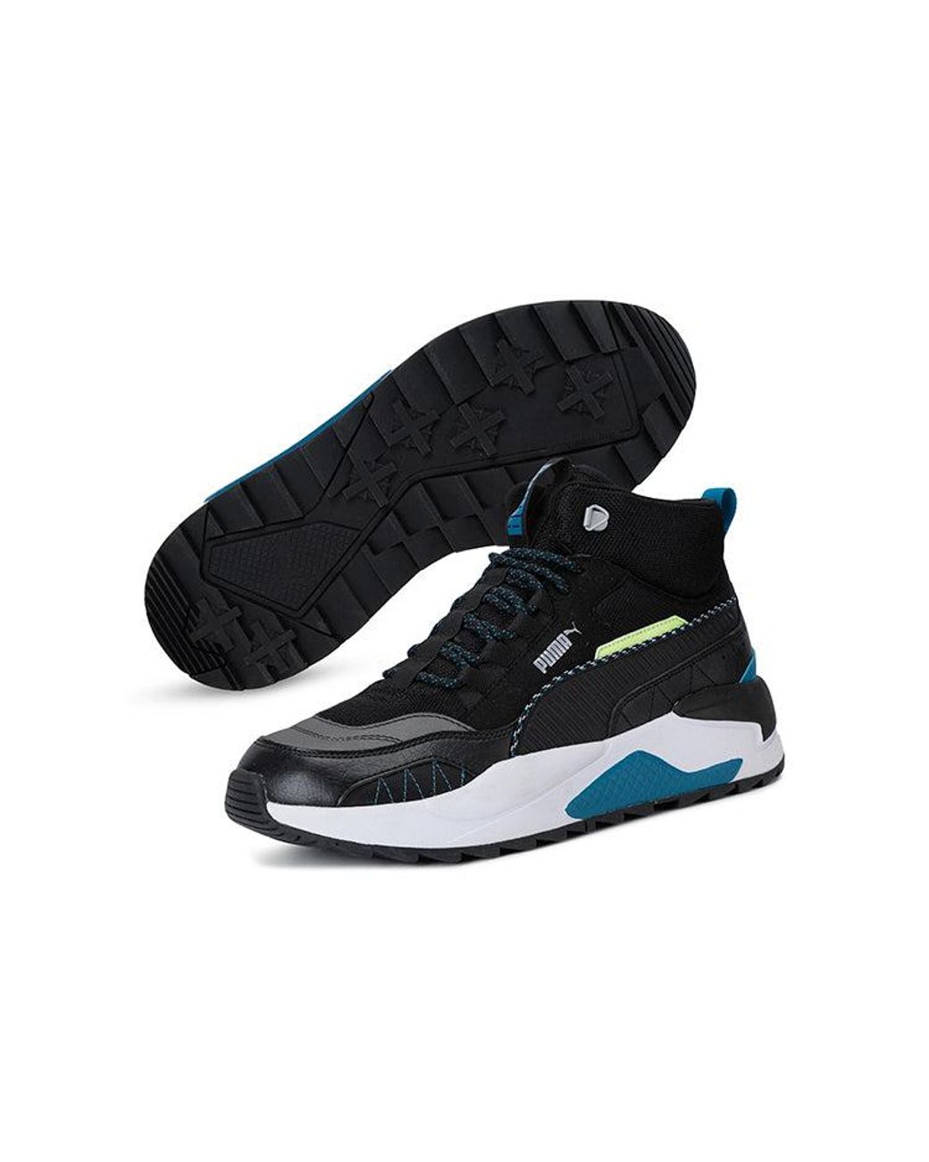 PUMA Black X-Ray 2 Square Mid Wtr Digital' for men