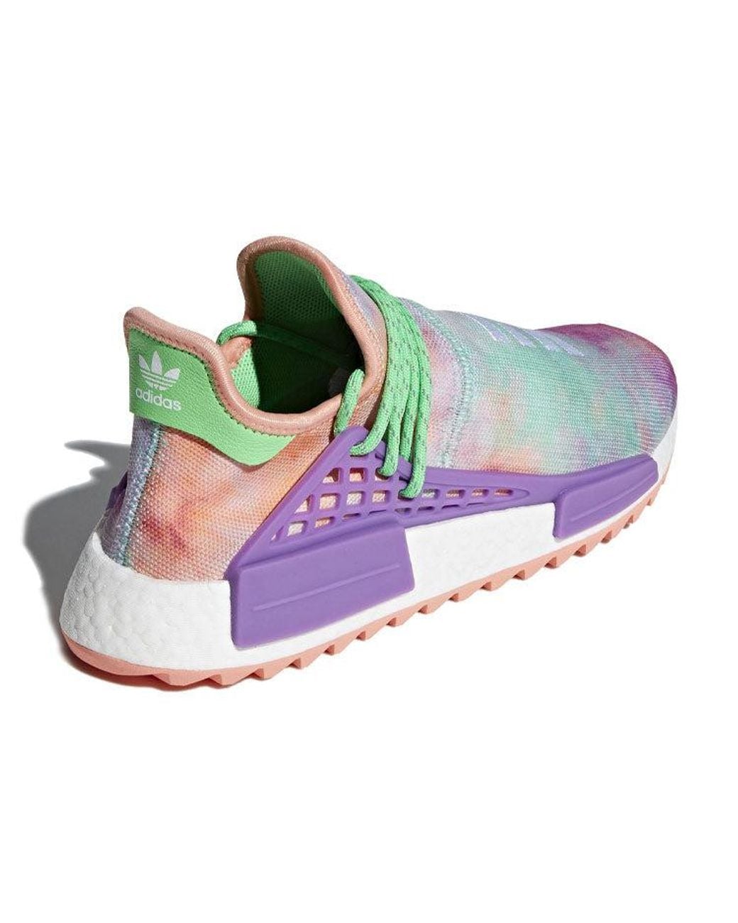 Adidas Purple Pharrell X Nmd Shoes for men
