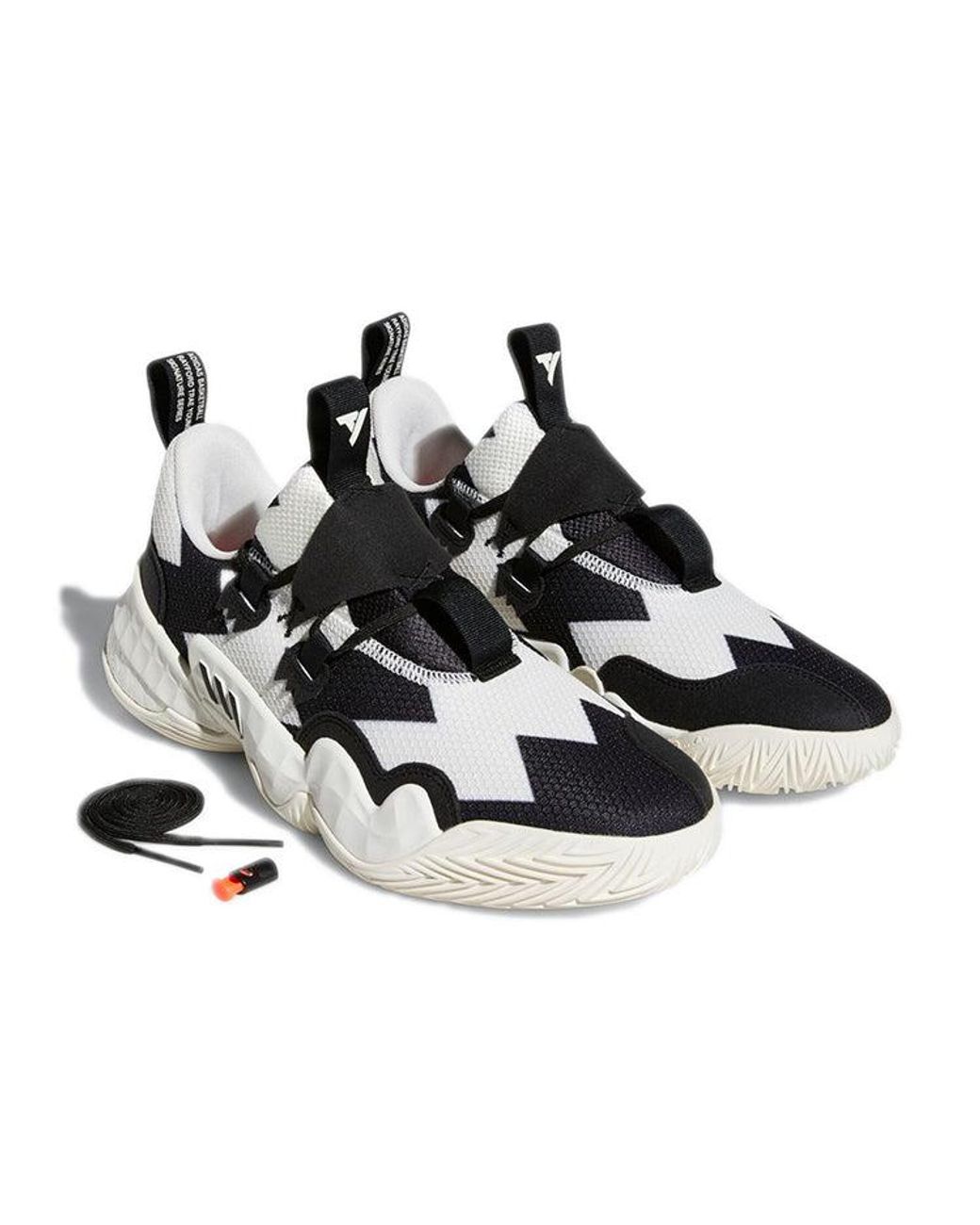 Adidas White Trae Young 1 for men