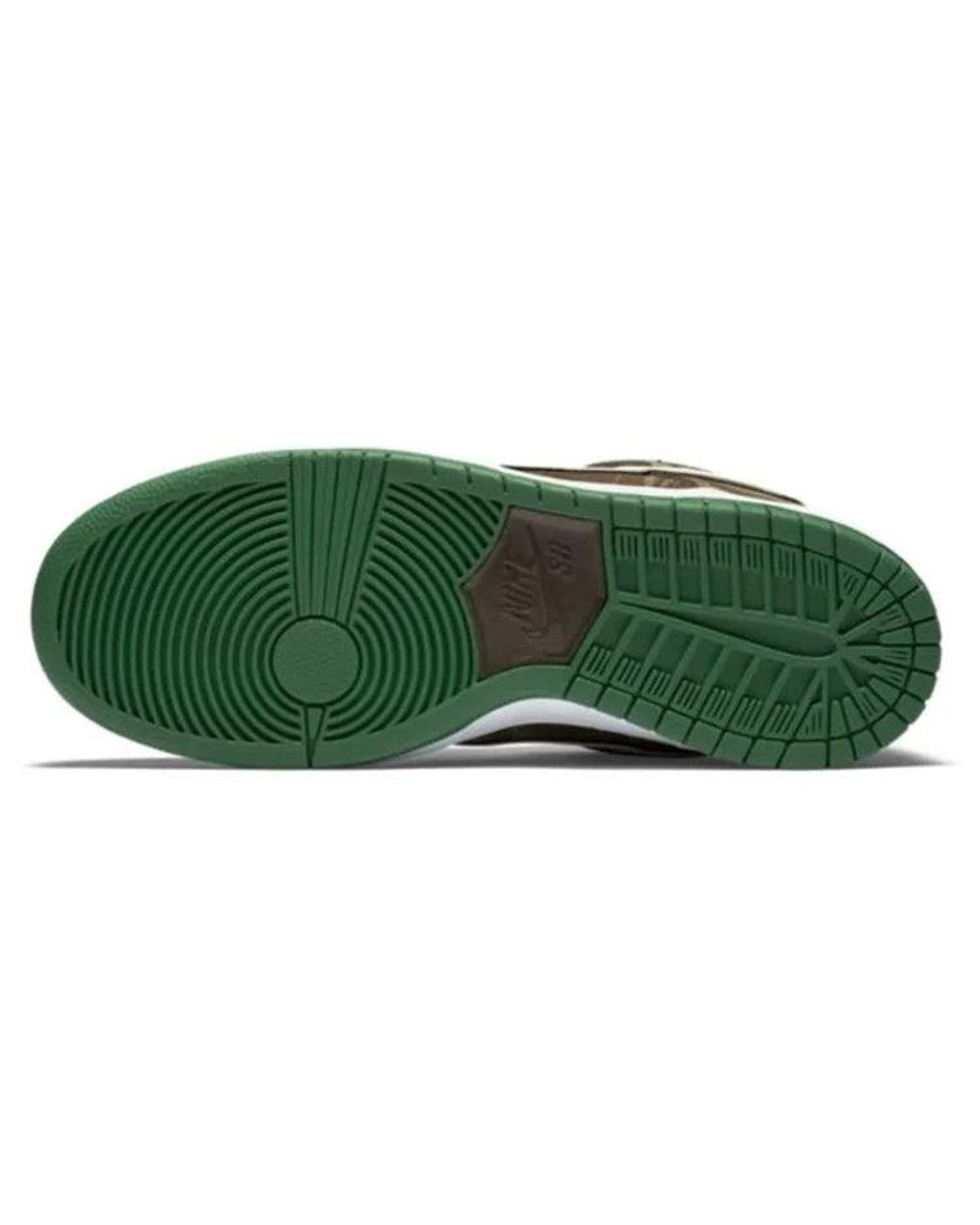 Nike Green Sb Dunk Low Prm 'Coffee' for men