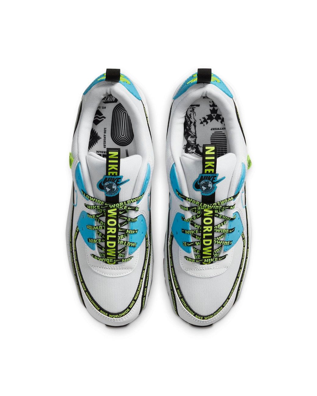 Nike Blue Air Max 90 Se 'Worldwide Pack for men