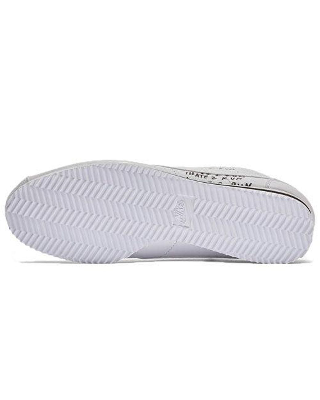 Nike White Nathan Bell X Classic Cortez for men