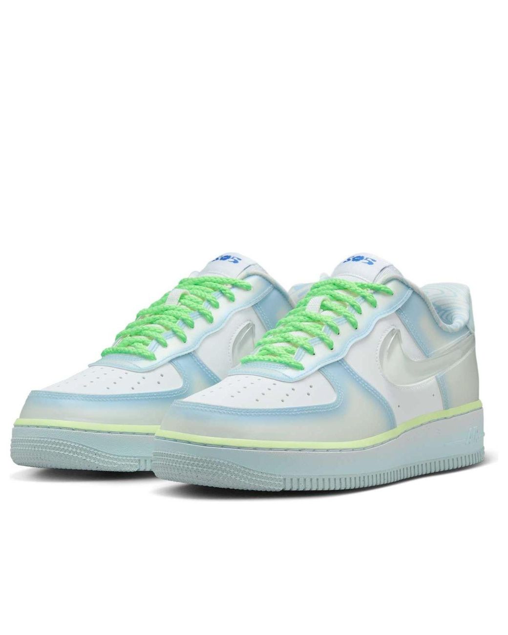 Nike Blue X Serena Williams Air Force 1 Low Design Crew