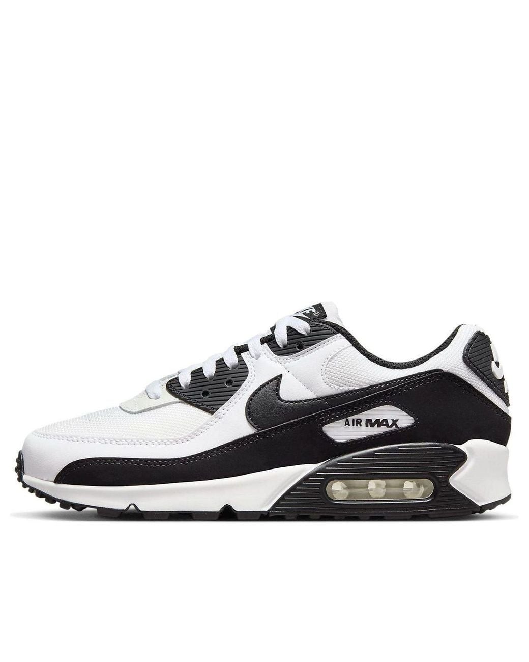 nike air max mens black and white