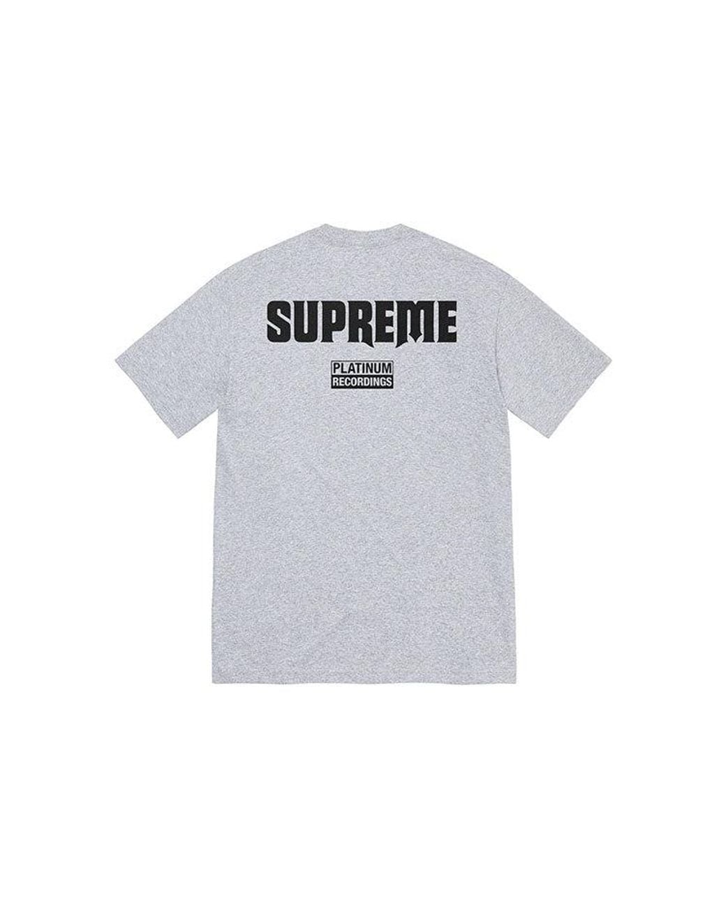 Supreme Blue Ss22 Week 8 Still Talking Tee for men