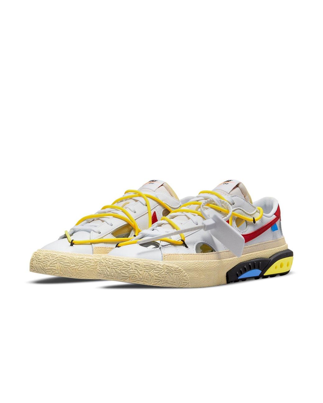 Nike White X Off- Blazer Low University' for men