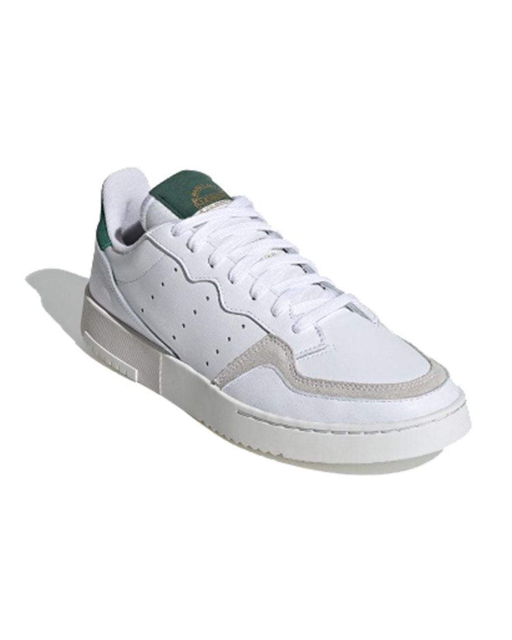 Adidas White Supercourt Team Royal' Ef5885 for men