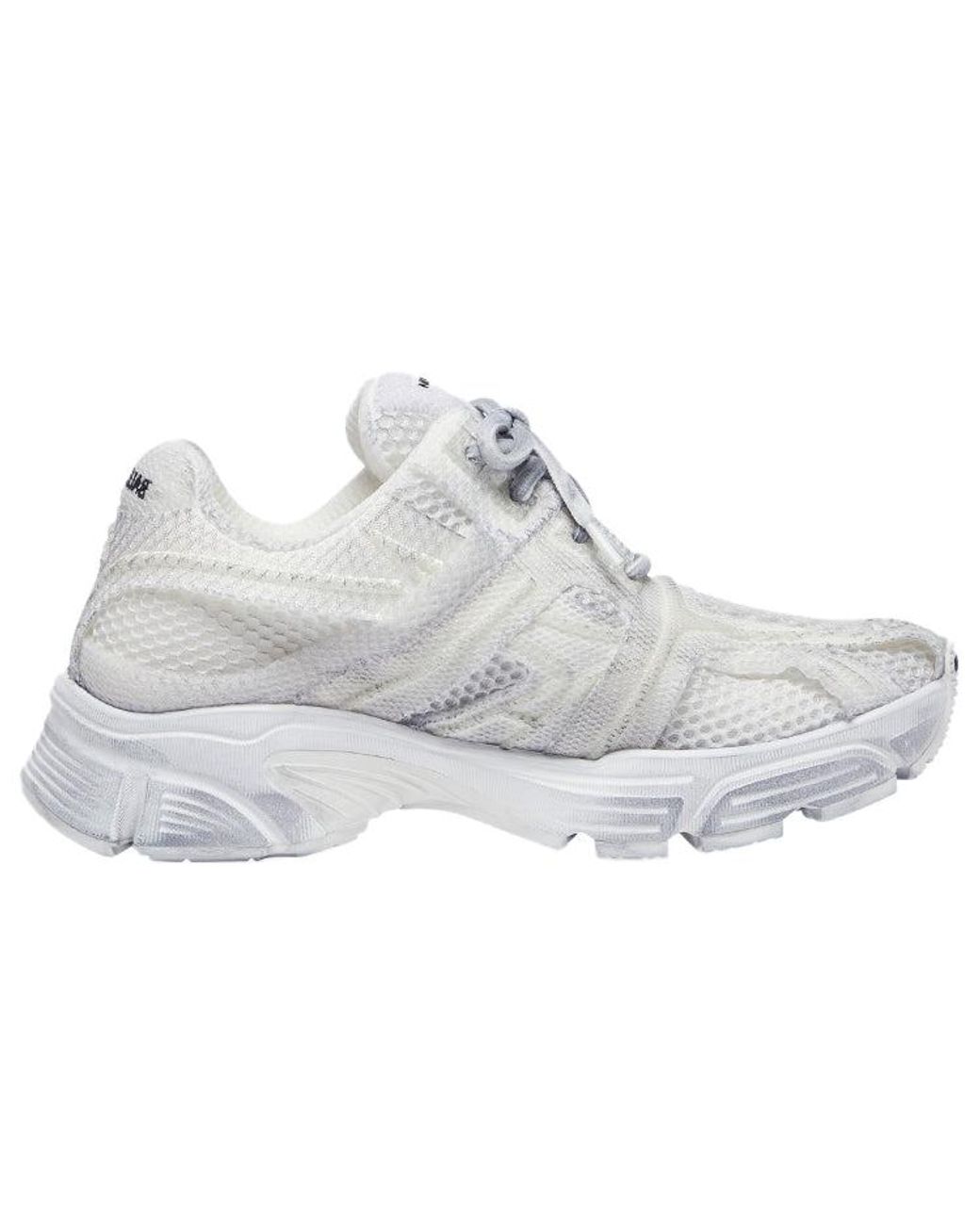 Balenciaga White Phantom Sneakers 'Washed' for men