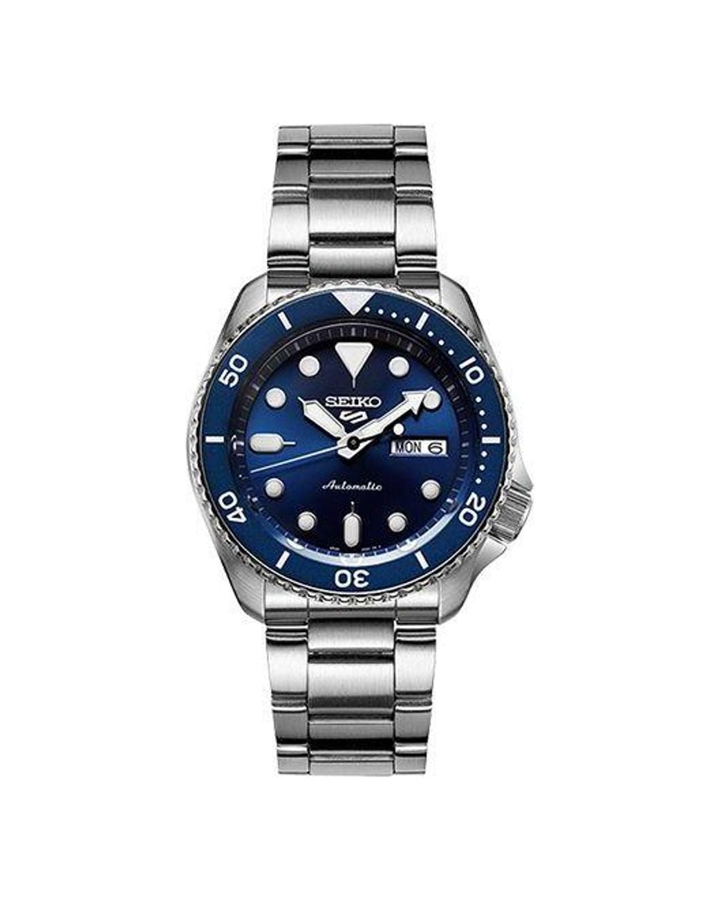 Seiko Blue Casual Waterproof Sports Mechanical