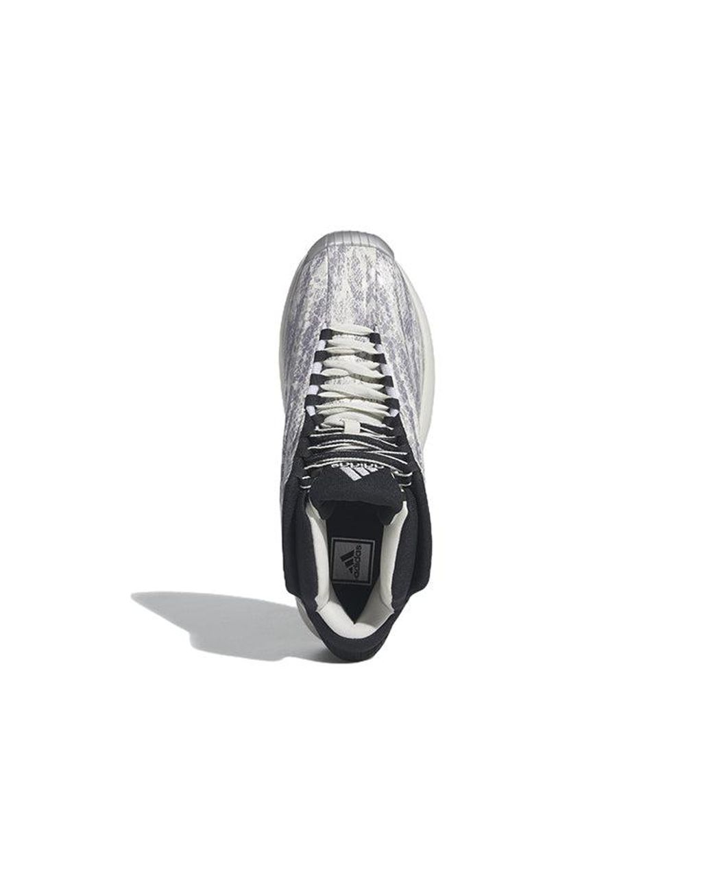 Adidas White Crazy 1 Snakeskin Shoes 'Off' for men