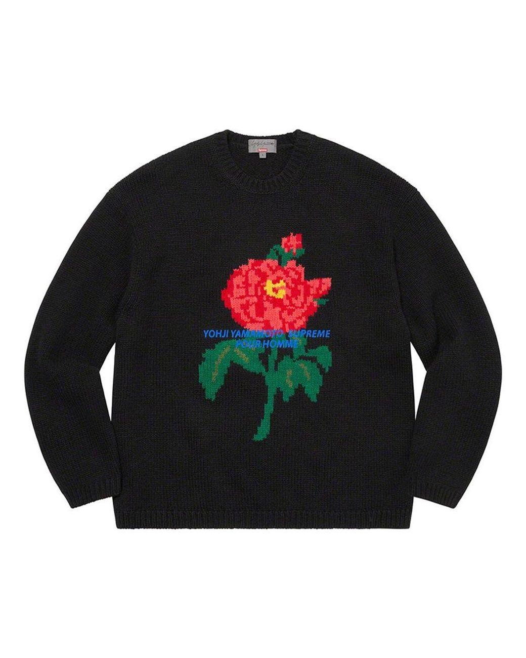 Supreme Fw20 Week 4 X Yohji Yamamoto Crossover Rose Flower Pattern