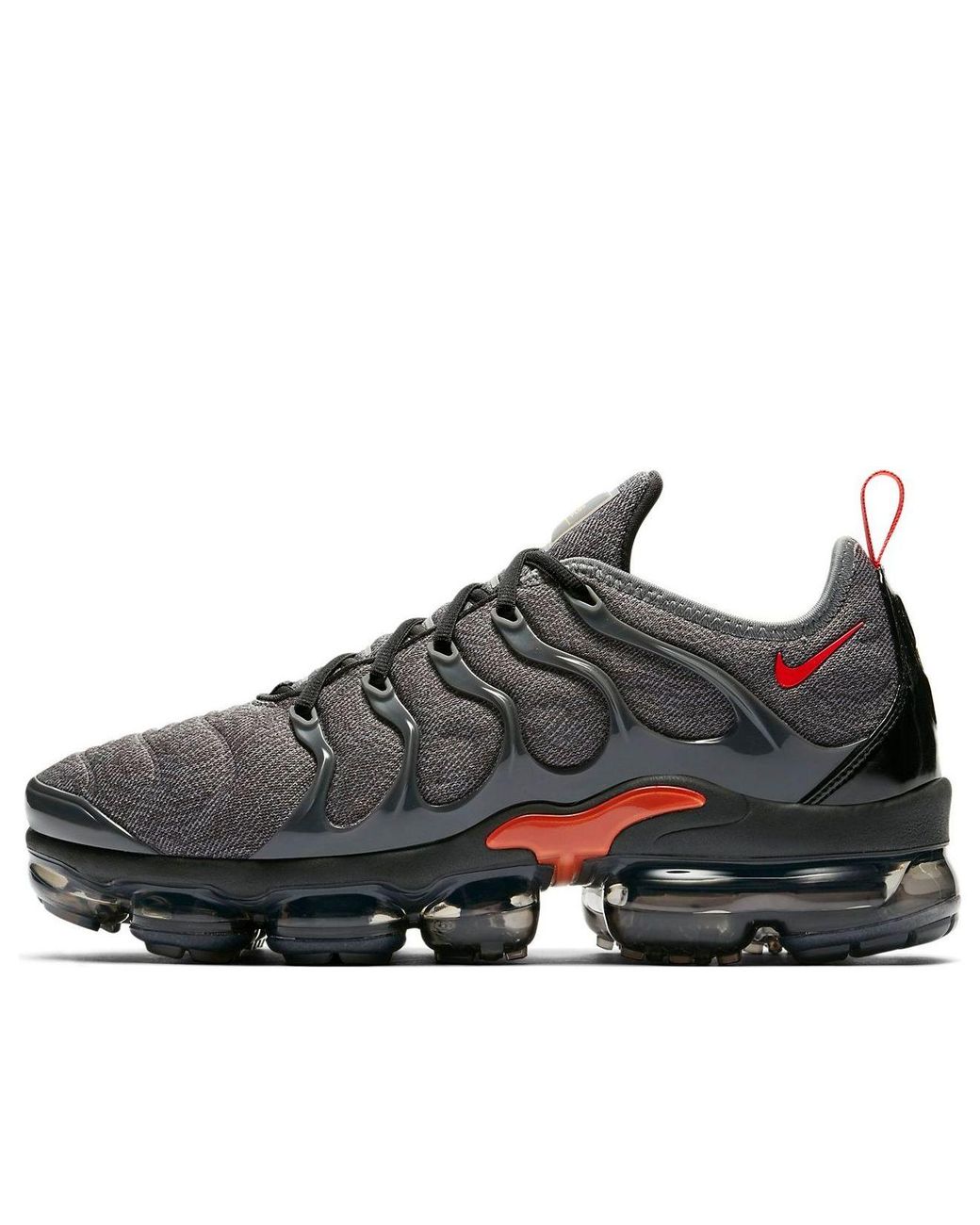 Nike Black Air Vapormax Plus 'Wolf' for men