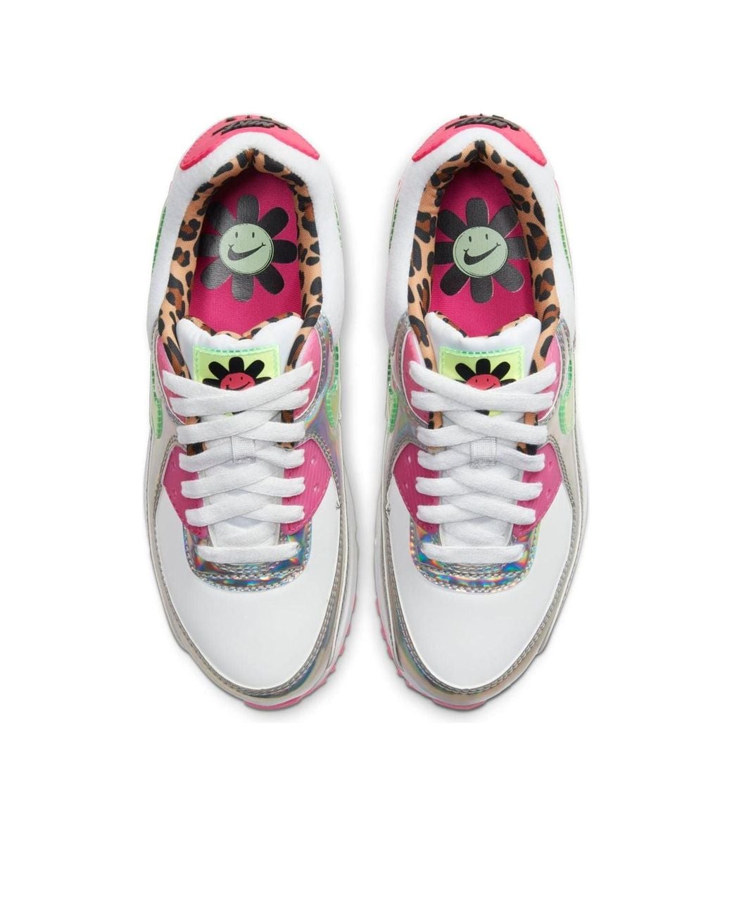 Nike White (Wmns) Air Max 90 Lx 'Laser Fuchsia'